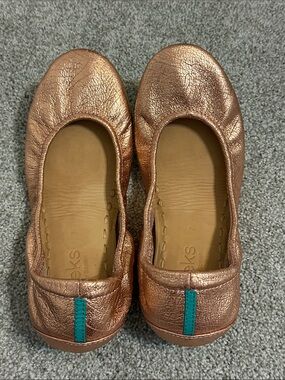 Tieks Rose Gold Glam. Size 7. LOW Price.  FIRM